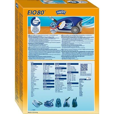 Vacuum Cleaner Bags Swirl EIO80 (EIO - Koenic - Juro-PRO )