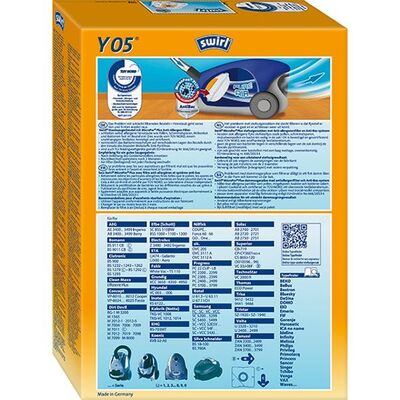 Vacuum Cleaner Bags Swirl Y05 (Dirt Devil - Progress - Blaupunkt - Rohnson )