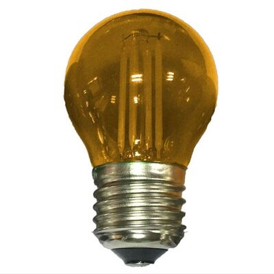Led Lamp E27 4W Filament Glamour Orange