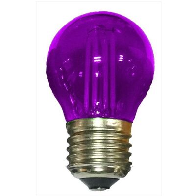 Led Lamp E27 4W Filament Glamour Purple