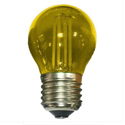 Led Lamp E27 4W Filament Glamour Yellow