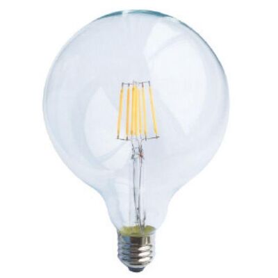 Led Lamp E27 6W Filament 2700K G125 Dimmable