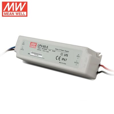 Mean Well Power Supply 60W 5V IP67 LPV-60-5