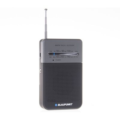 Analog Portable Radio Blaupunkt PR3BK AM/FM