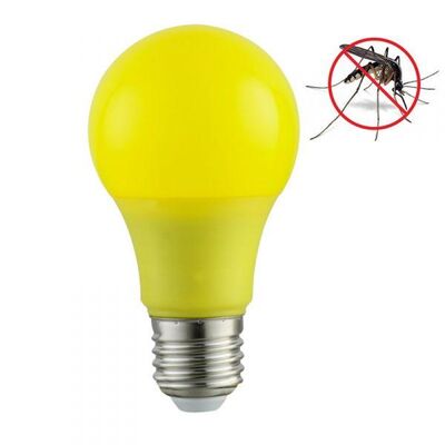 Led Bulb A60 E27 10W Yellow 1700Κ Insect Repellent