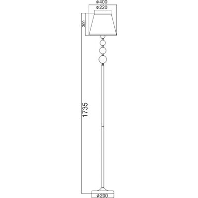 Lighting Pendant 1 Bulb Metal 13803-081
