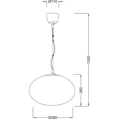 Pendant Lighting 1 Bulb Metal 13802-789