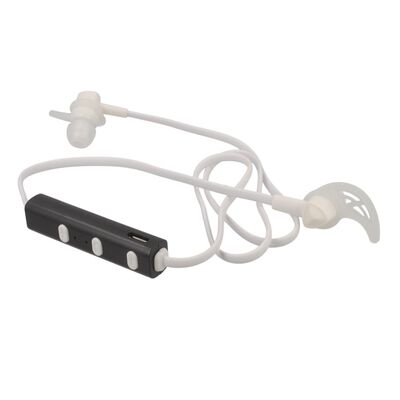 Bluetooth Ακουστικά με Μαγνήτη MS-606G Λευκό
