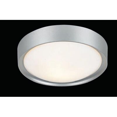 Ceiling Lighting Fixture Acrylic White - Silver Paint 13803-465