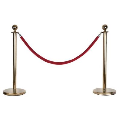 Round Top Cord Pole Gold