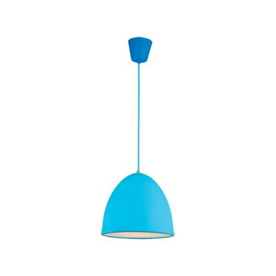 Lighting Pendant 1 Bulb Silicone Blue 13802-851