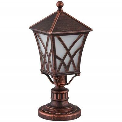 Floor Luminaire Lantern Aluminum Antique Copper Outdoor 96304MF/BRB