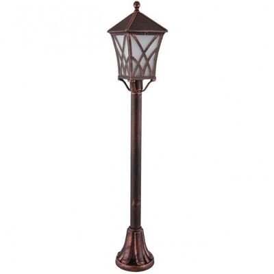 Floor Luminaire Lantern Aluminum Antique Copper Outdoor 96305F/BRB