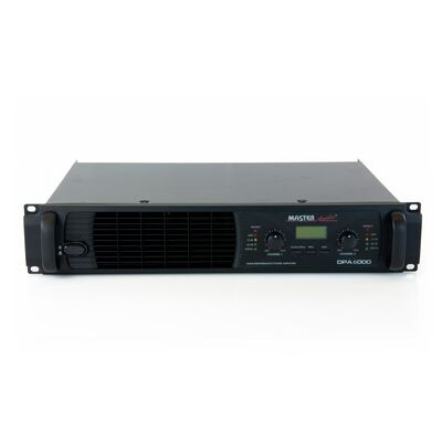 Master Audio Digital Power Amplifier D6000 2X2200W 4Ohm