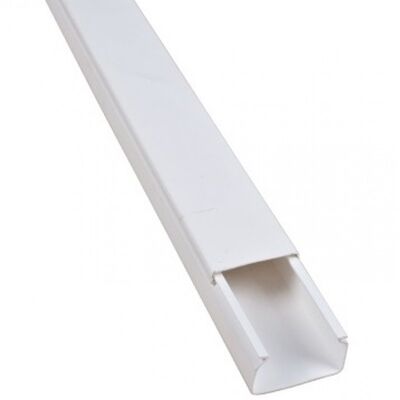 Plastic Cable Trunking CT2 40x25 White