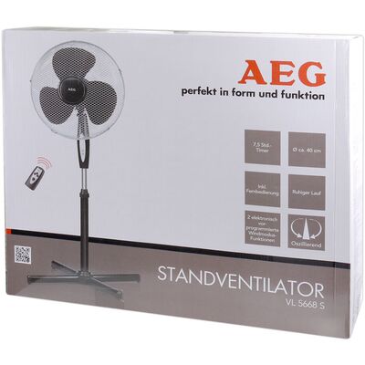 Floor Fan With Remote Controller 16" 45W