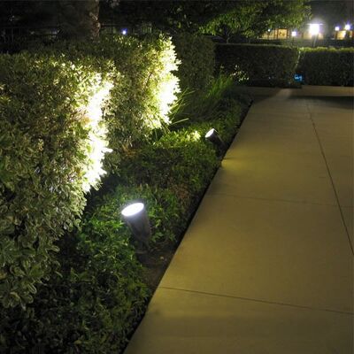 GU10 Plastic Garden Spot Luminaire White 12015-101-W