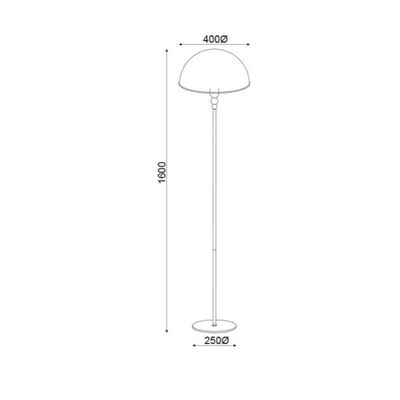 Lighting Pendant 1 Bulb Metal 13803-083