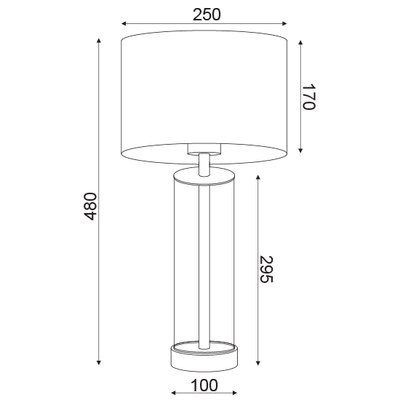 Lighting Pendant 1 Bulb Metal 13803-303