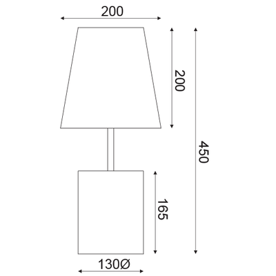 Lighting Pendant 1 Bulb Metal 13803-222