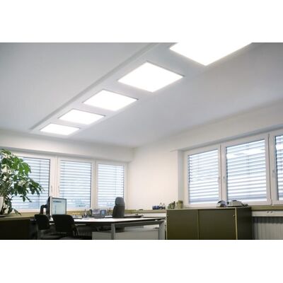Φωτιστικό Panel Οροφής Led 60x60 40W 6400K Με Λευκό Πλαίσιο