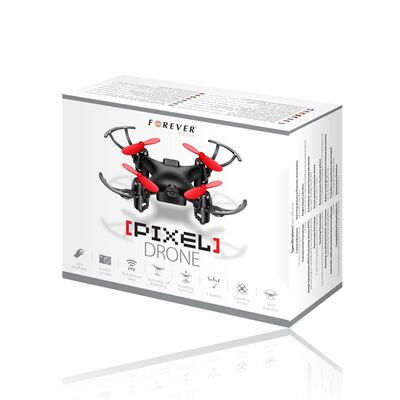 Pixel Drone Forever with Camera