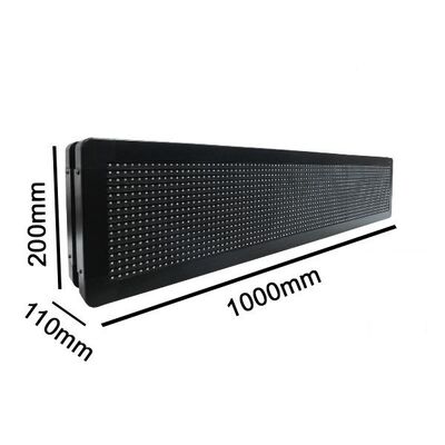 SMD LED Rolling Display White 100x20 Waterproof with Wifi