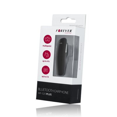Bluetooth Headset MF-320+ Multipoint Forever Black