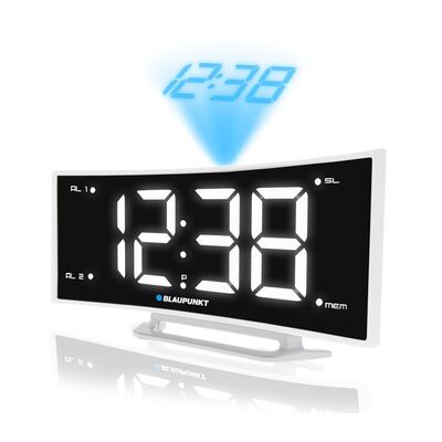 Radio - Alarm Clock -Time Projection Blaupunkt CRP7WH FM/ALARM