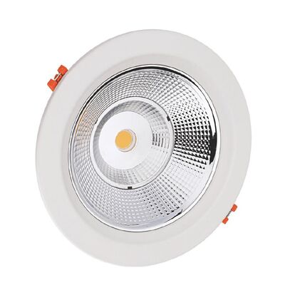 Round Recessed LED SMD Spot Luminaire 40W 3000K