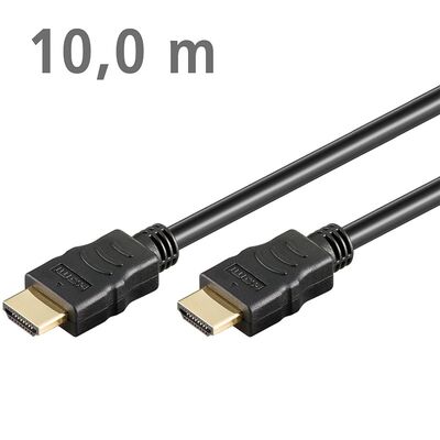 Cable HDMI to HDMI with Ethernet 10m