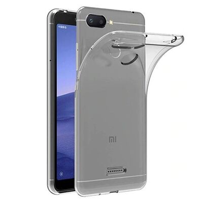 Θήκη Σιλικόνης Xiaomi Redmi 6A Διάφανη