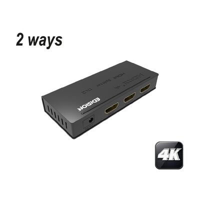 HDMI Splitter 1 in - 2 out 4K Edision
