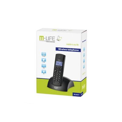 Wireless Fixed Telephone Black ML0657