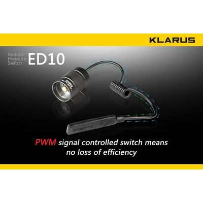 Klarus ED10 Remote Pressure Switch