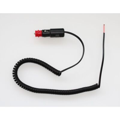 Car plug with an extension cord spiral