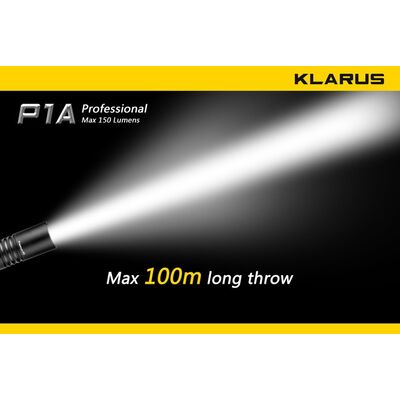 Φακός Led Klarus P1A 150 Lumens