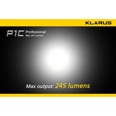 Φακός Led Klarus P1C 245 Lumens