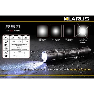 Klarus RS11 620 Lumens