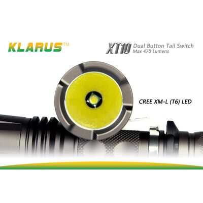 Klarus XT10 470 Lumens