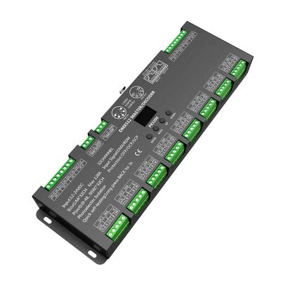 DMX Led Controller 32x4A 12-24V DC PX3204-OLED