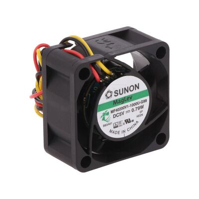 Fan 5V DC 40X40X20 0.75W Sunon (3 Cables)