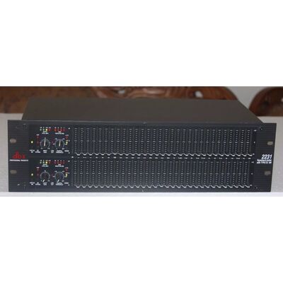 Used Equalizer 2x31 band DBX 2231