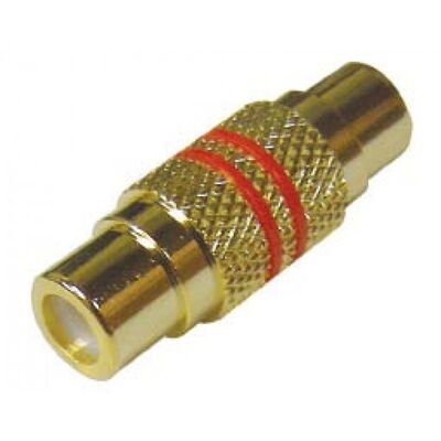 Adapter Gold Plated RCA Female in RCA Female