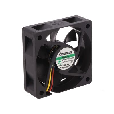 Blower Fan 12V DC 60X60X15 1.58W (3 Cables)