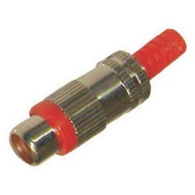 RCA Male Connector Red RJ225N