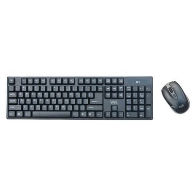 Wireless Keyboard - Mouse Set WELL CW101