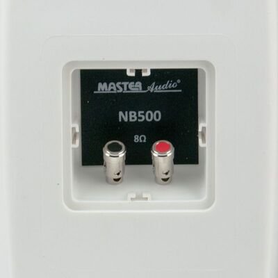 Master Audio NB500W White Pair