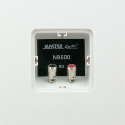 Master Audio NB600W White Pair 