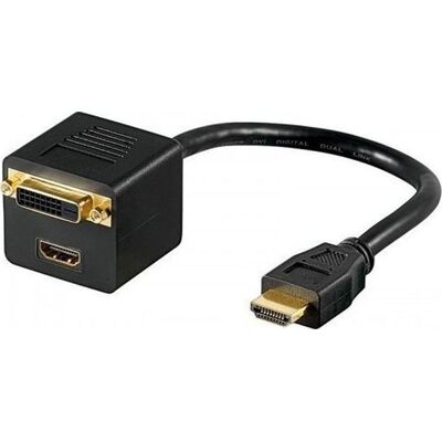 Αντάπτορας Μετατροπέας HDMI σε HDMI - DVI